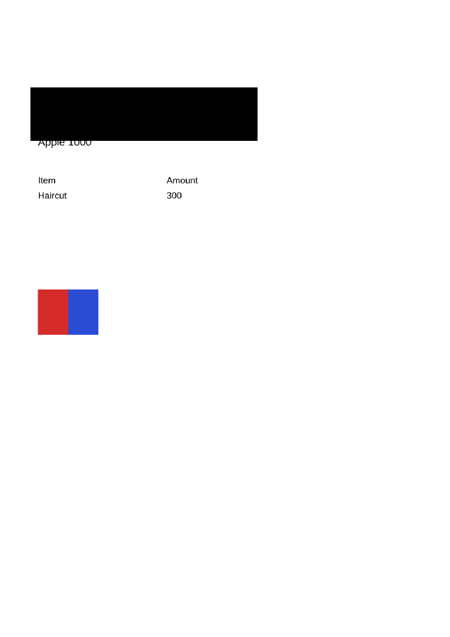 The sample rectangle covers the intended pixels in black and the rebuilt PDF has no extractable source text.